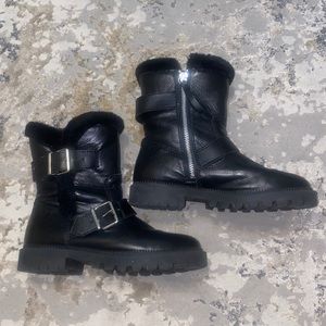 Zara combat boots